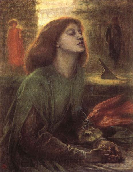 Dante Gabriel Rossetti Beata Beatrix Spain oil painting art